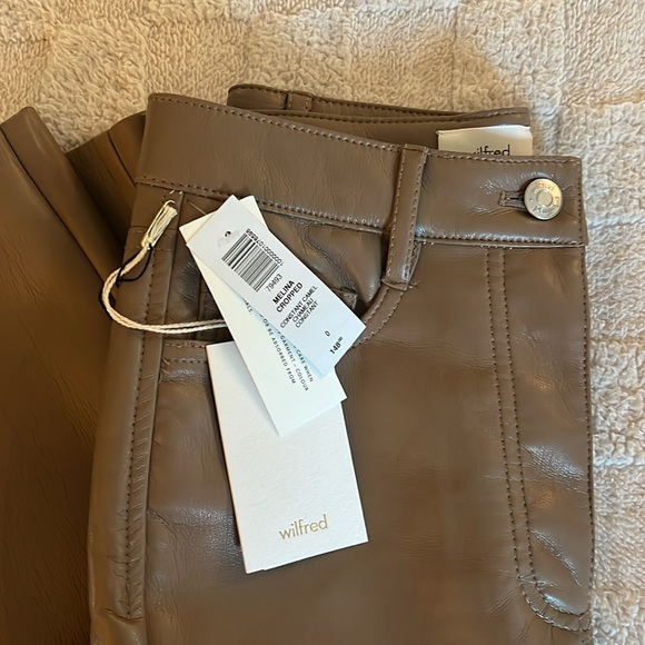 NWT Aritzia Melina Constant Camel Size 0 - Picture 7 of 8